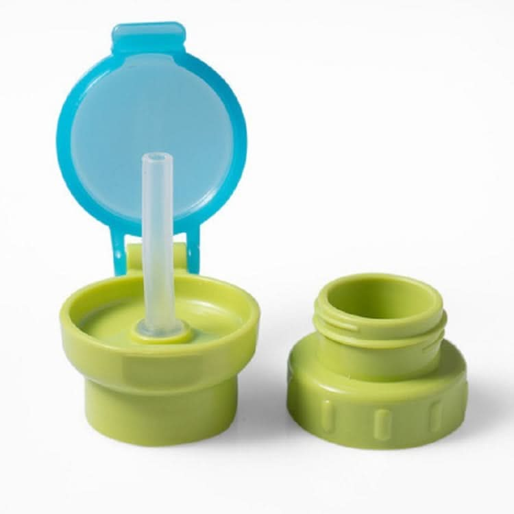 Children Portable Bottled Drinks Anti-overflow Anti-squash Replacement Straw Cap - Reluova