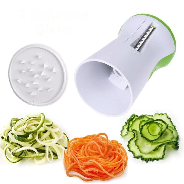 Kitchen Multi Function Spiral Funnel Rotating Cutting Grater Wiper - Reluova