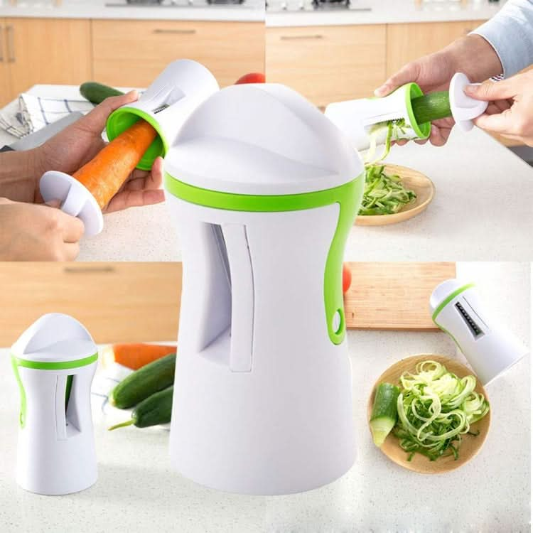 Kitchen Multi Function Spiral Funnel Rotating Cutting Grater Wiper - Reluova