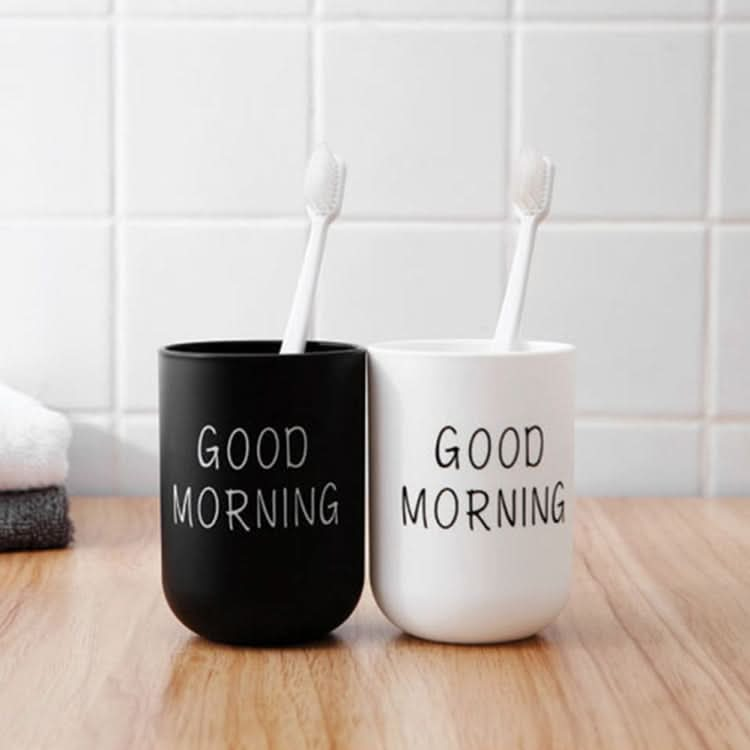 Simple Cute Brushing Cup Couple Plastic Mouthwash Cup - Reluova