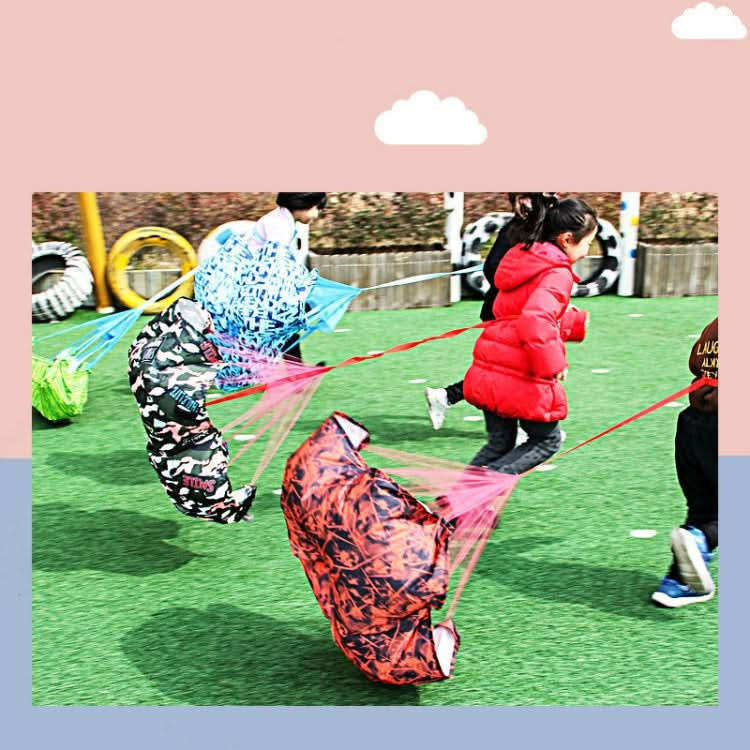 Intelligent Physical Resistance Umbrella Children Speed Running Sense Unified Training Equipment, Random Color Delivery Reluova