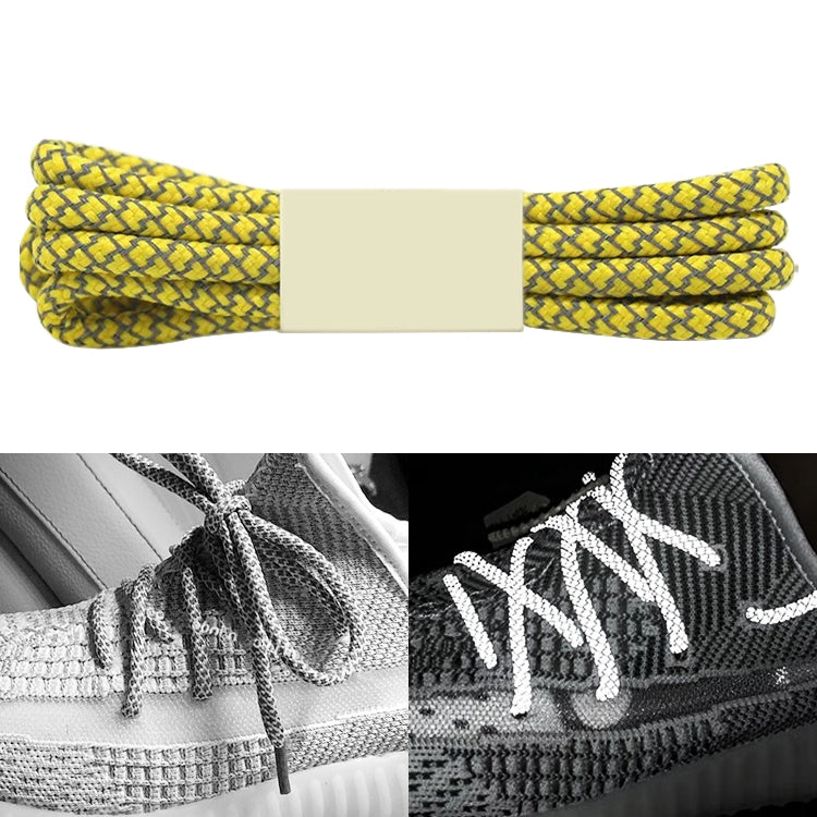 Reflective Shoe laces Round Sneakers ShoeLaces Kids Adult Outdoor Sports Shoelaces, Series 2