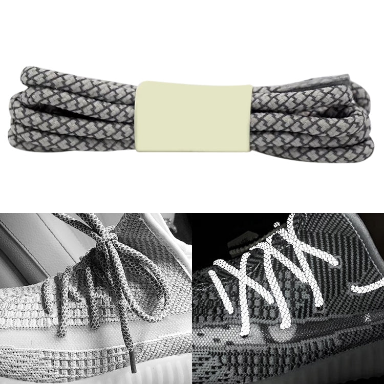 Reflective Shoe laces Round Sneakers ShoeLaces Kids Adult Outdoor Sports Shoelaces, Series 2