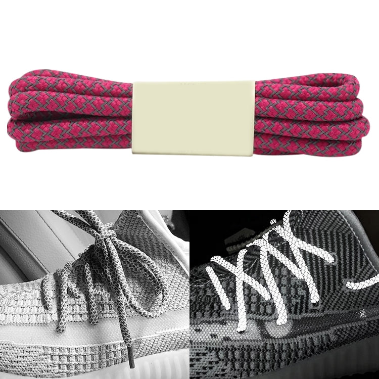 Reflective Shoe laces Round Sneakers ShoeLaces Kids Adult Outdoor Sports Shoelaces, Series 2