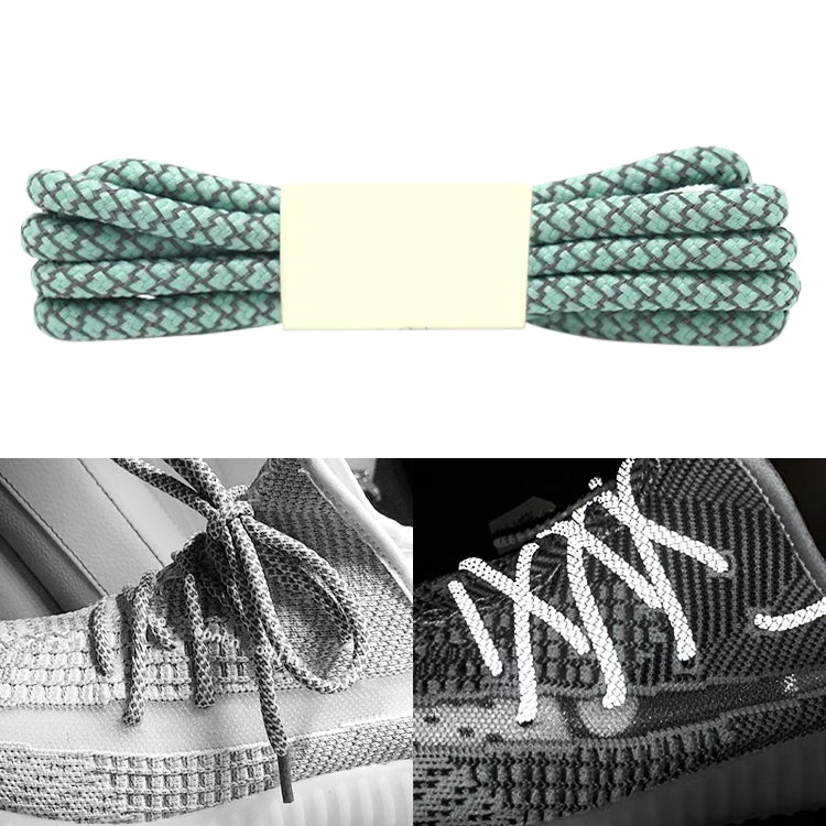 Reflective Shoe laces Round Sneakers ShoeLaces Kids Adult Outdoor Sports Shoelaces, Series 2