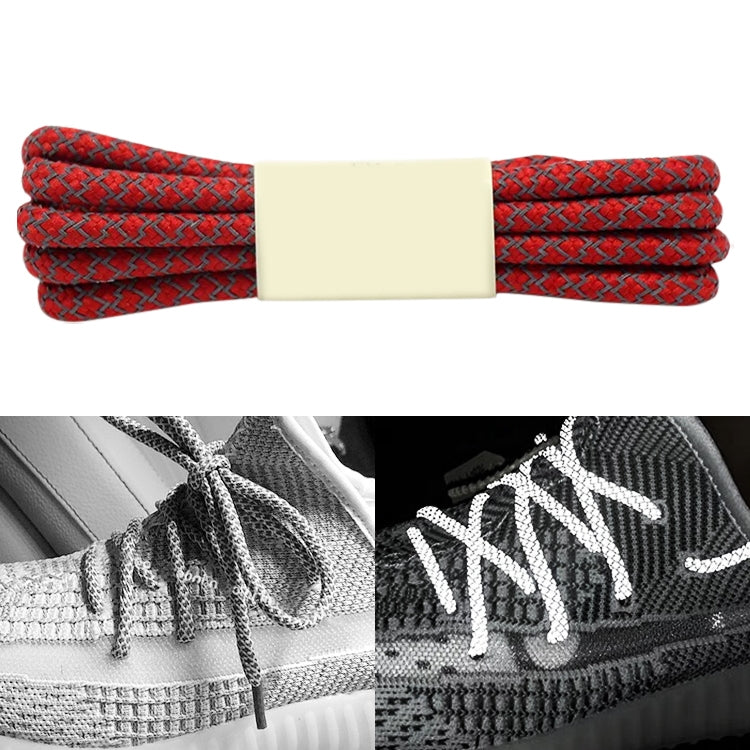 Reflective Shoe laces Round Sneakers ShoeLaces Kids Adult Outdoor Sports Shoelaces, Series 2