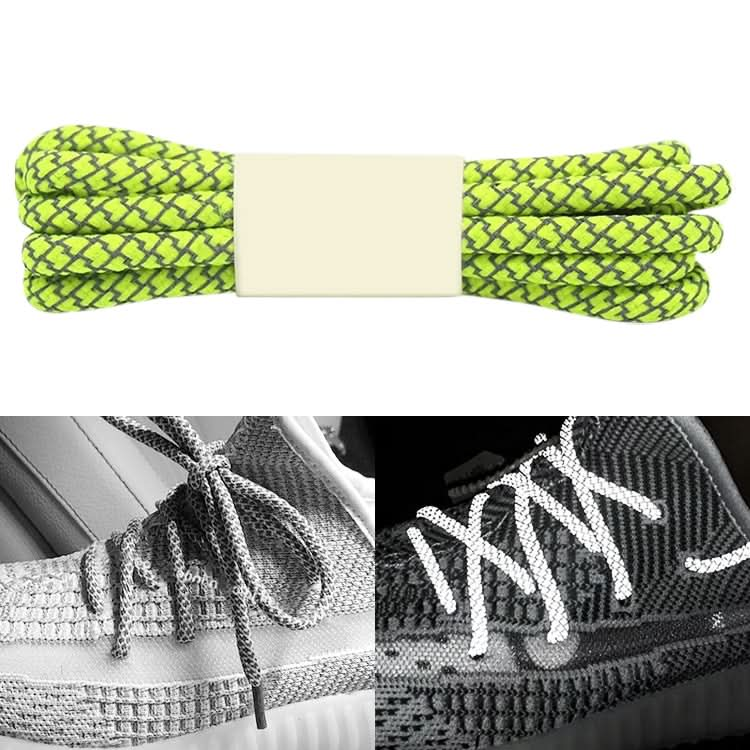 Reflective Shoe laces Round Sneakers ShoeLaces Kids Adult Outdoor Sports Shoelaces, Series 4 Reluova