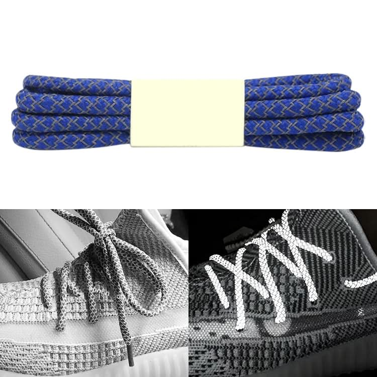 Reflective Shoe laces Round Sneakers ShoeLaces Kids Adult Outdoor Sports Shoelaces, Series 4 Reluova