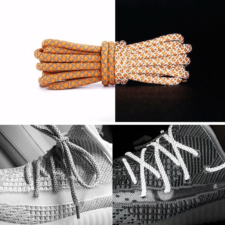 Reflective Shoe laces Round Sneakers ShoeLaces Kids Adult Outdoor Sports Shoelaces, Series 1 Reluova