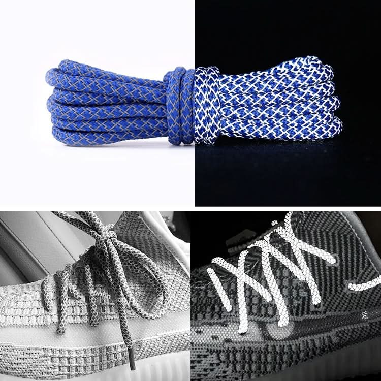 Reflective Shoe laces Round Sneakers ShoeLaces Kids Adult Outdoor Sports Shoelaces, Series 1 Reluova