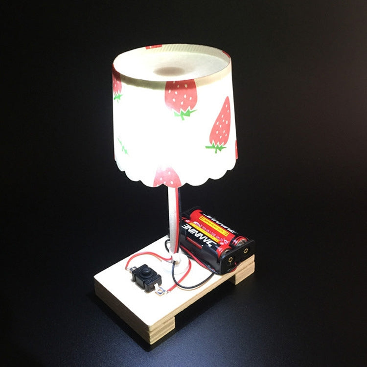 Creative DIY Small Table Lamp Technology Small Production Primary School Students Manual Materials Science Experiment My Store