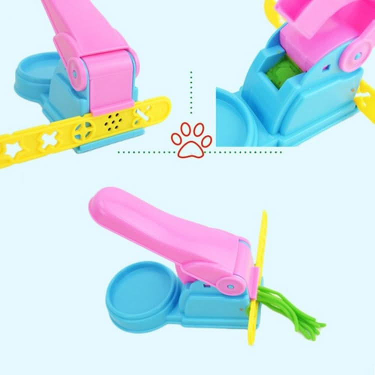 3D Color Clay Tool Clay Mud Noodle Machine Color Mud Mold Children's Handmade Toys Reluova