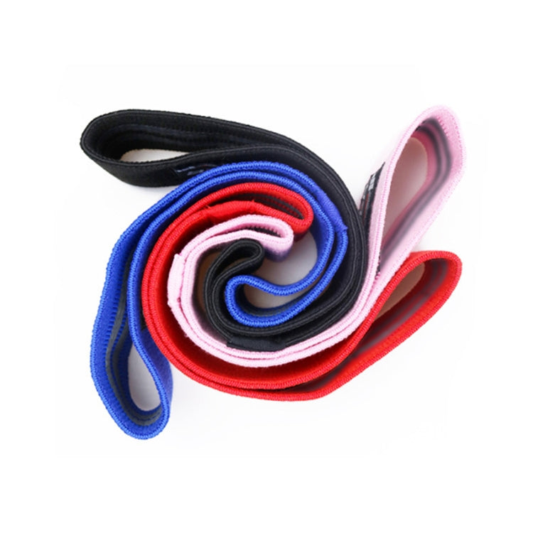 BOER Polyester + Latex Silk Anti-skid Elastic Fitness Resistance Ring Yoga Stretch Belt Reluova