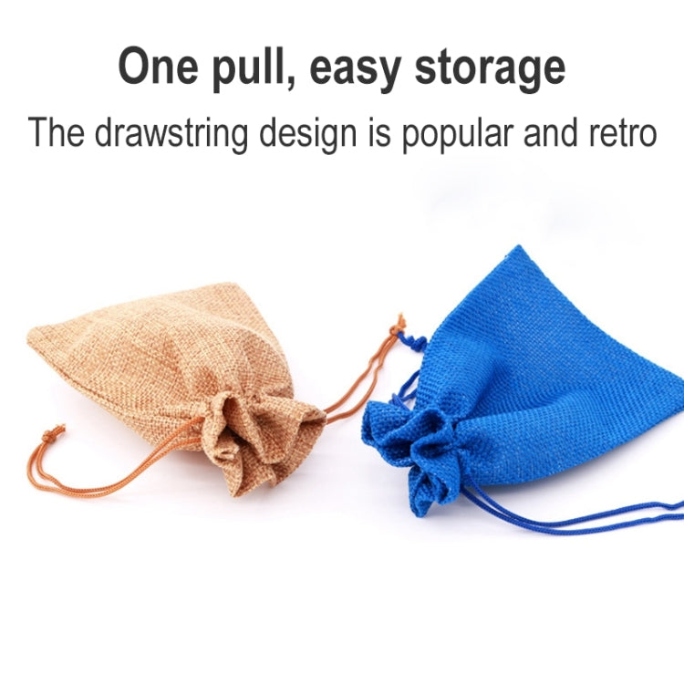 50 PCS Multi size Linen Jute Drawstring Gift Bags Sacks Wedding Birthday Party Favors Drawstring Gift Bags, Series 2 My Store