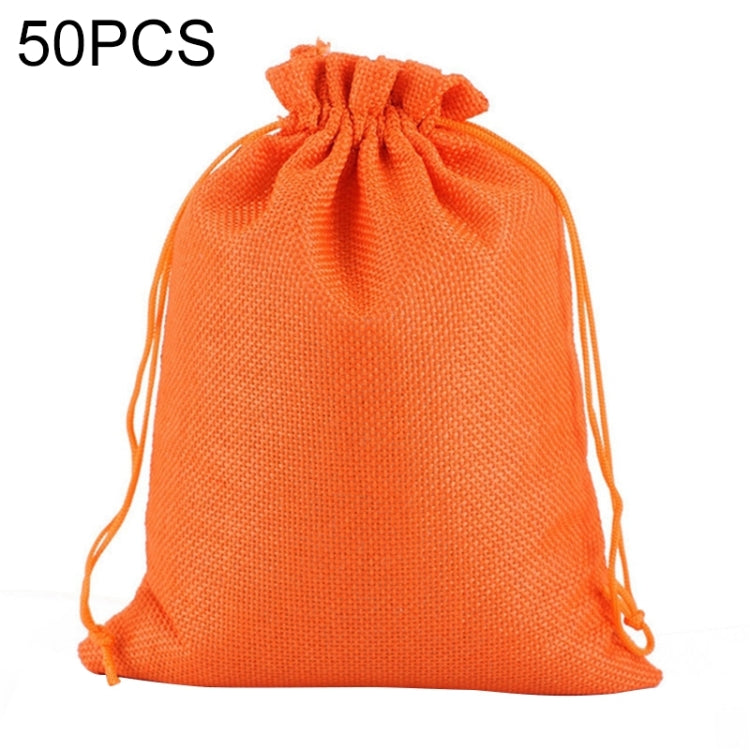 50 PCS Multi size Linen Jute Drawstring Gift Bags Sacks Wedding Birthday Party Favors Drawstring Gift Bags, Series 2 My Store