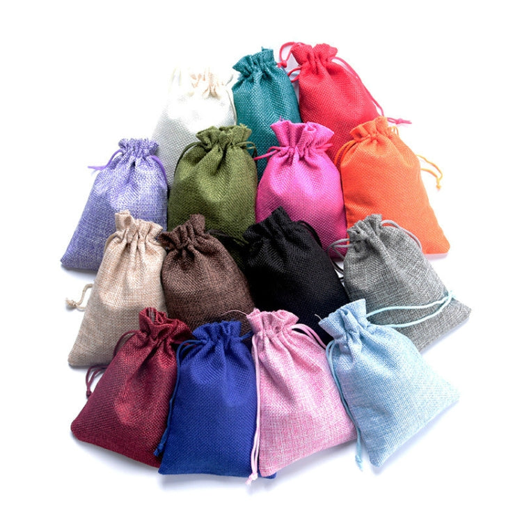 50 PCS Multi size Linen Jute Drawstring Gift Bags Sacks Wedding Birthday Party Favors Drawstring Gift Bags, Series 3 My Store