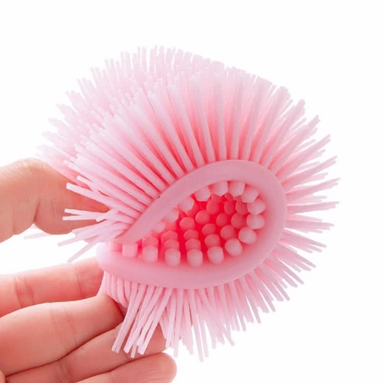 Silicone Scalp Shower Massage Brush Soft Baby Bath Brush