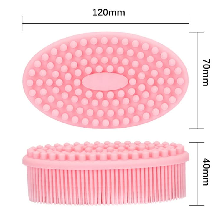 Silicone Scalp Shower Massage Brush Soft Baby Bath Brush Reluova