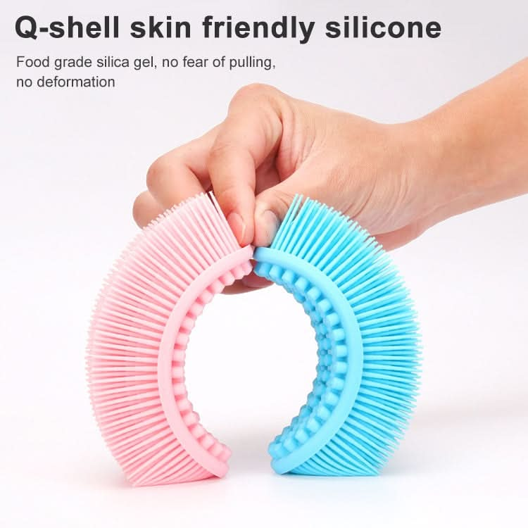 Silicone Scalp Shower Massage Brush Soft Baby Bath Brush Reluova