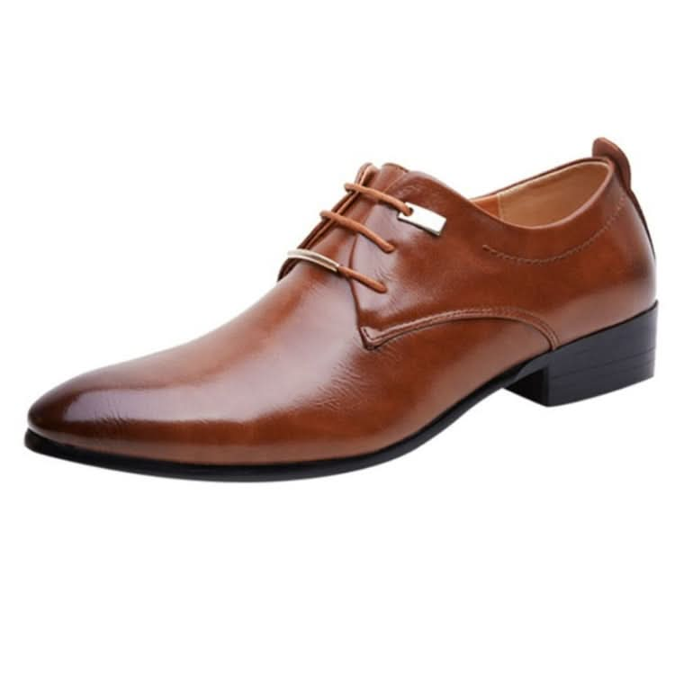 Men Business Dress Shoes Pointed Toe Men Shoes Reluova