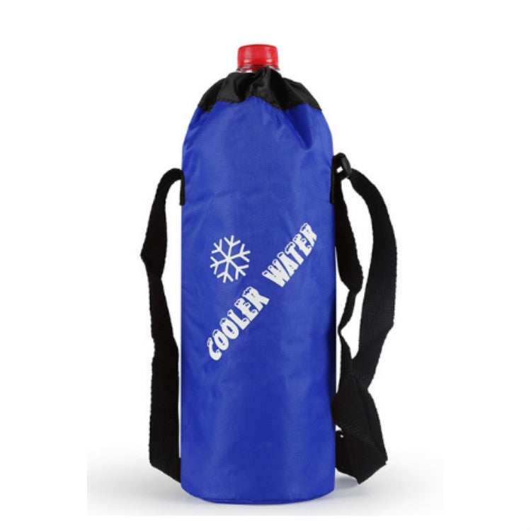 Oxford Cloth Cylindrical Ice Pack Portable Folding Drink Ice Pack Lunch Bag Reluova