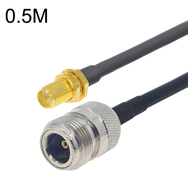 RP-SMA Female to N Female RG58 Coaxial Adapter Cable