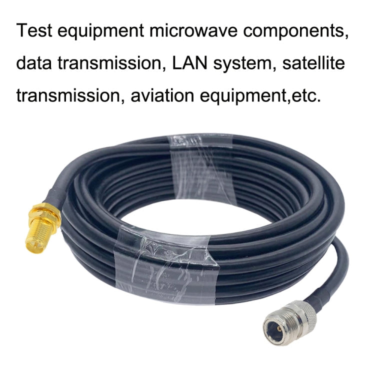 RP-SMA Female to N Female RG58 Coaxial Adapter Cable