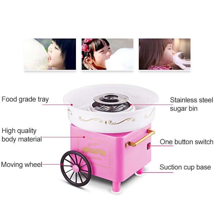 Retro Trolley Mini Cotton Candy Machine