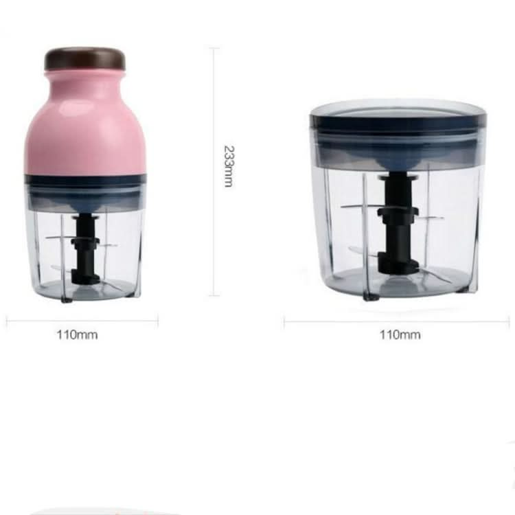 Portable Mixing Cup Electric Soy Milk Juicer Multi-function Cooking Machine Home Meat Grinder Reluova