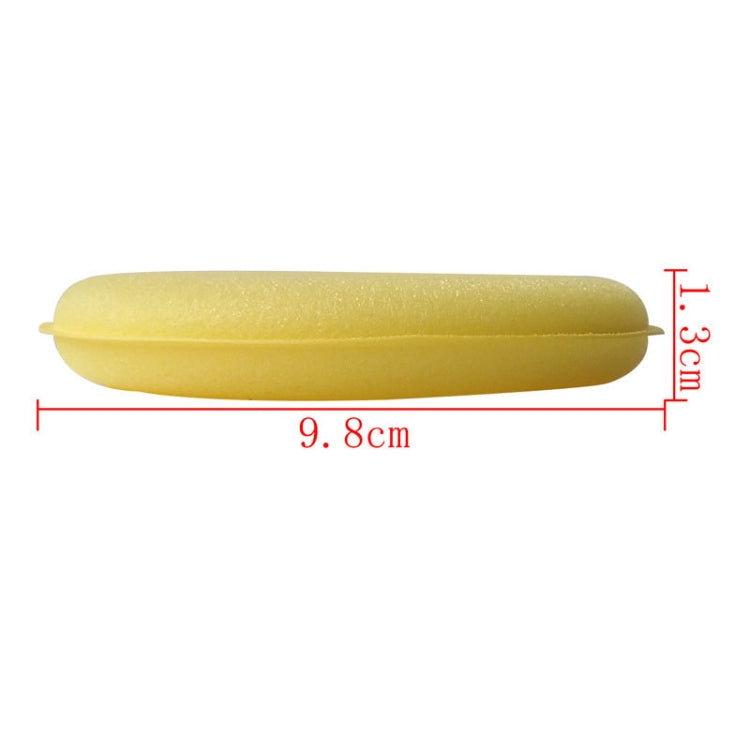 5 PCS Car Vehicle Wax Polish Foam Sponge Hand Soft Wax Yellow Sponge Pad for Car Detailing Care Wash-Reluova