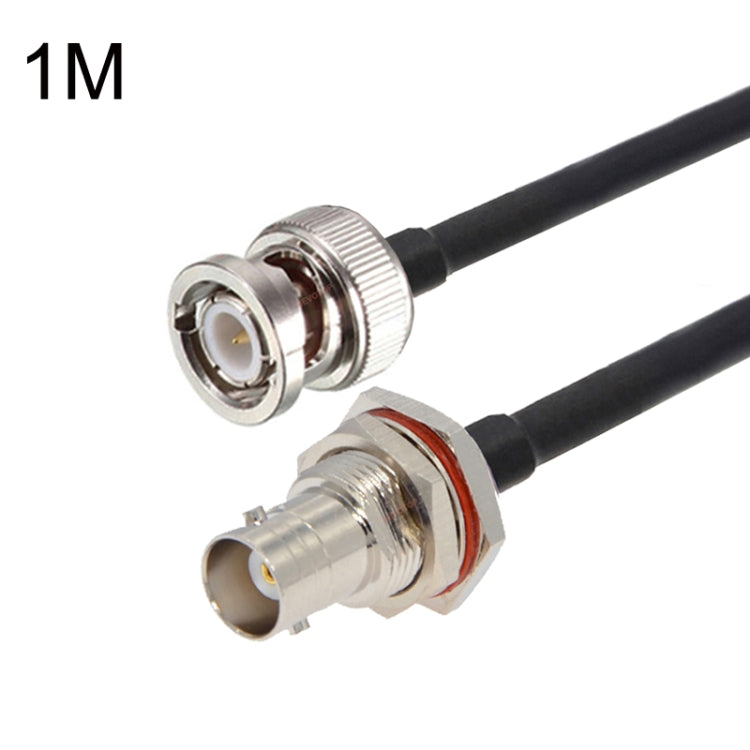 BNC Female With Waterproof Circle To BNC Male RG58 Coaxial Adapter Cable My Store