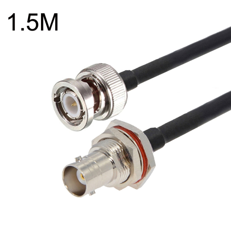 BNC Female With Waterproof Circle To BNC Male RG58 Coaxial Adapter Cable