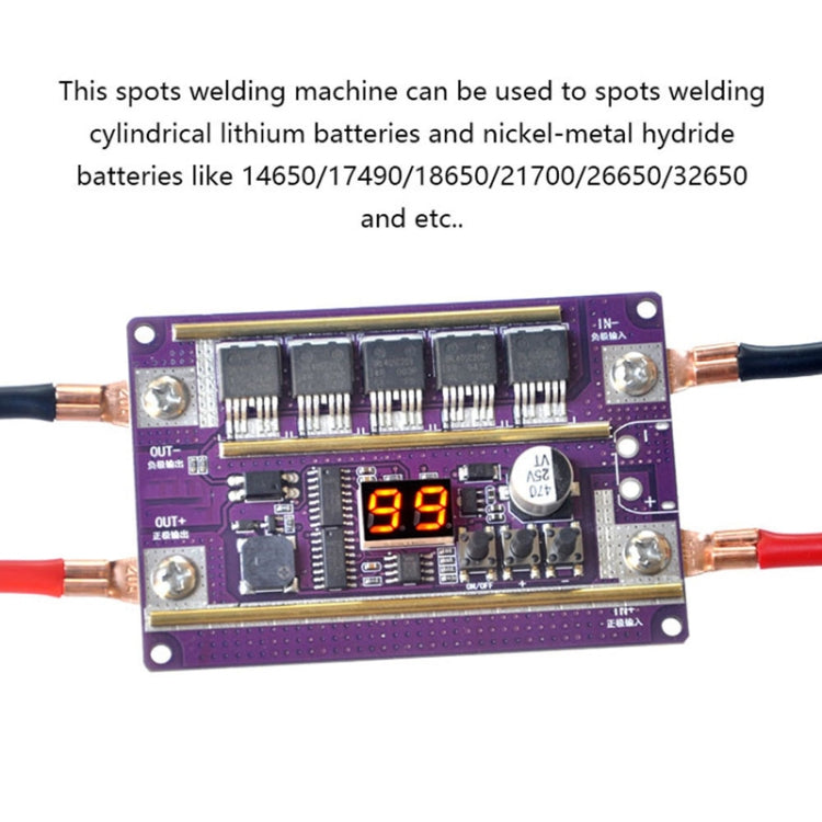 Compatible Version 12V Digital Display DIY Battery Spot Welding Machine Pen Control