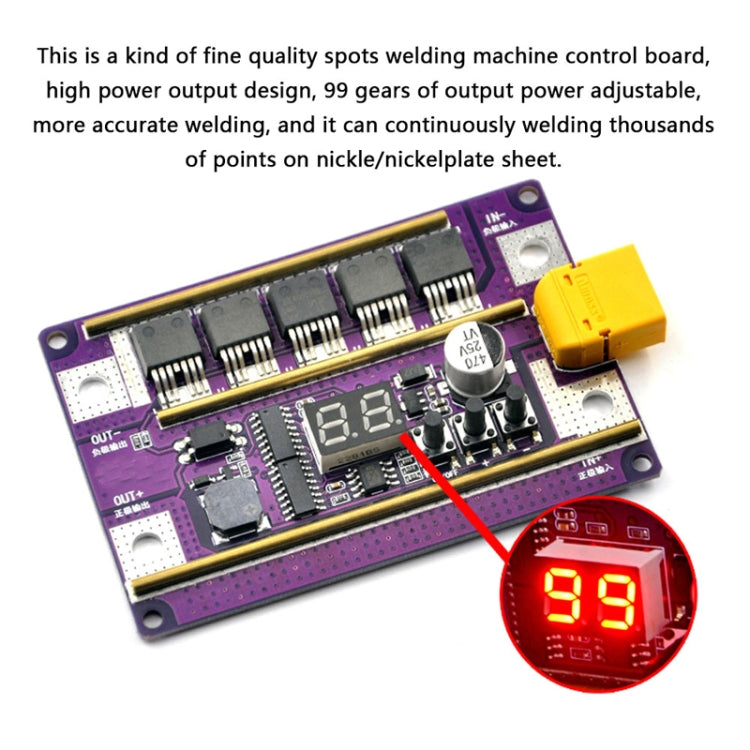 Compatible Version 12V Digital Display DIY Battery Spot Welding Machine Pen Control My Store