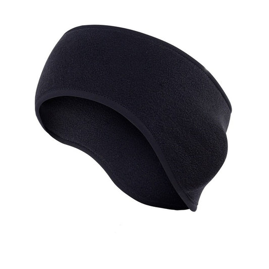 Autumn and Winter  Outdoor Sports Sweat-absorbent Breathable Warm Earmuffs Fleece Headband for Men / Women