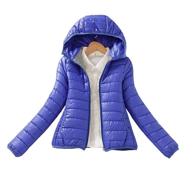 Warm Winter Parka Jacket Ladies Women Slim Short Coat