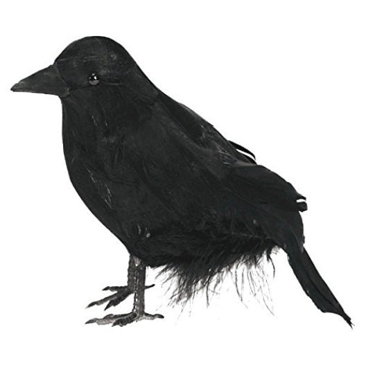 Halloween Decoration Crow Ornaments Simulation Crow My Store