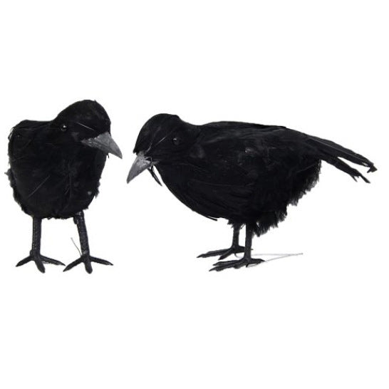 Halloween Decoration Crow Ornaments Simulation Crow My Store