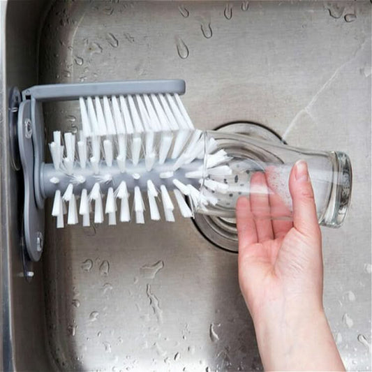 Suction Wall Lazy Cup Cleaning Brush Kitchen Bar Cleaning Tool - Reluova