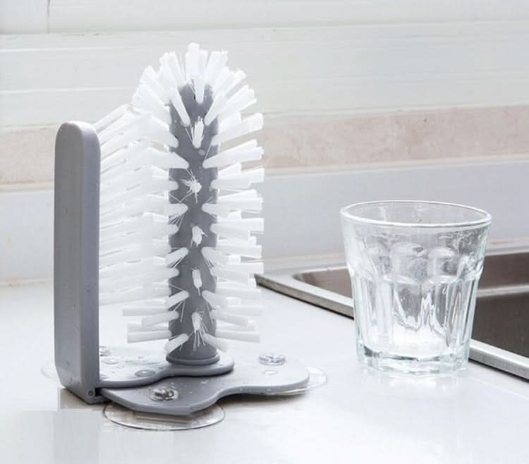 Suction Wall Lazy Cup Cleaning Brush Kitchen Bar Cleaning Tool - Reluova