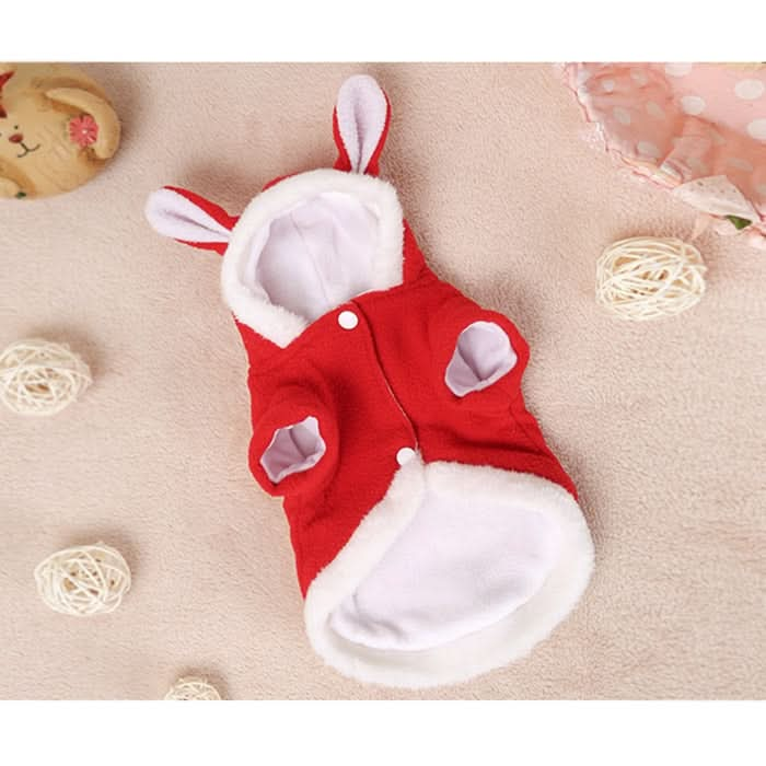 Pet Clothing Dog Pink Tender Bunny Ears Clothes - Reluova