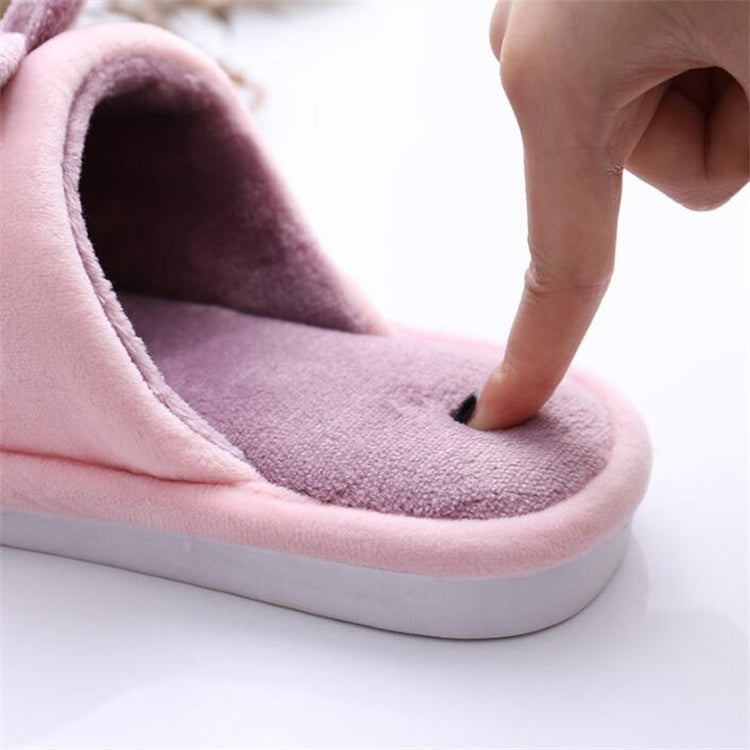 Cartoon Cat Warm Non-slip Floor Home Hotel Slippers Kids Indoor Shoes Reluova