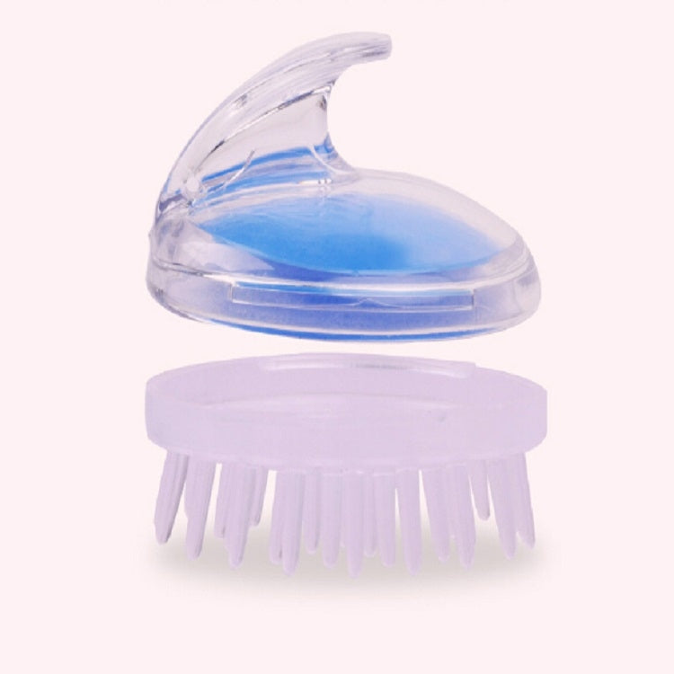 Household Head Hand-held Silicone PVC Massage Brush