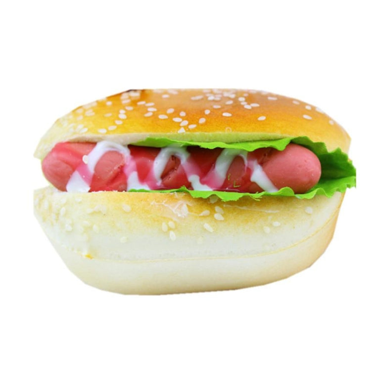 Cute Hamburger Squishy Slow Rising Cream Scented Decompression Toys Decoration Squeeze Children Toy