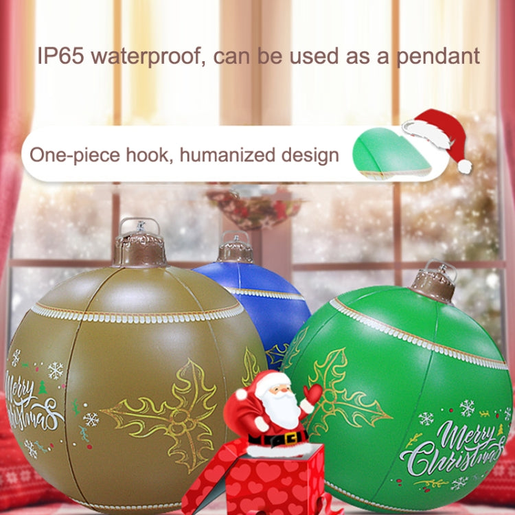 MT709 Yard Christmas Ornaments PVC Inflatable Balls