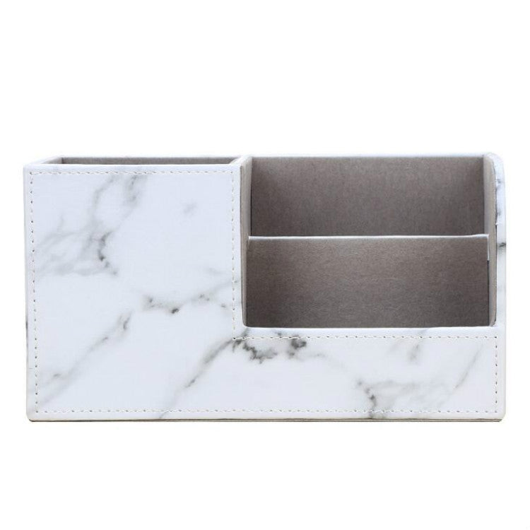 Marble Retro Creative Office Multi-function Pen Holder Storage Box