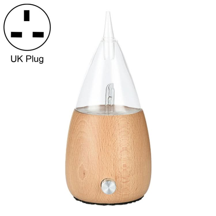 Waterless Diffuser Essential Oil Spray Wood Glass Aromatherapy Air Humidifier Reluova