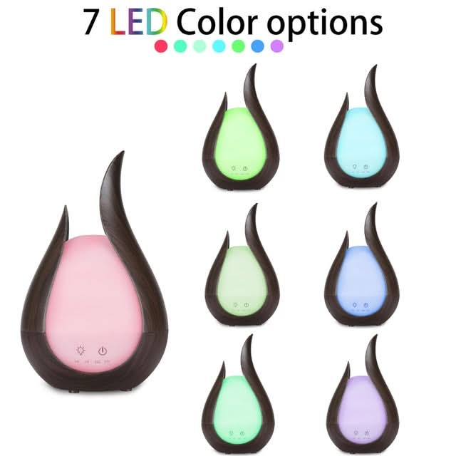 200ml Ultrasound Air Humidifier Aroma Essential Oil Diffuser 7 Colors LED Night Light Cool Mist Maker-Reluova