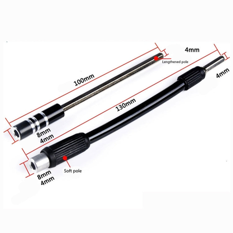 Hexagonal Drive Bit Bending Universal Hose Post Screwdriver Long Rod My Store