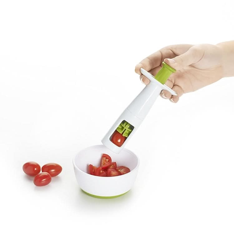 ORGANBOO Cherry Slicer Fruit Vegetable Cutter Multifunctional Grape Tomato Slicers Kitchen Gadgets - Reluova